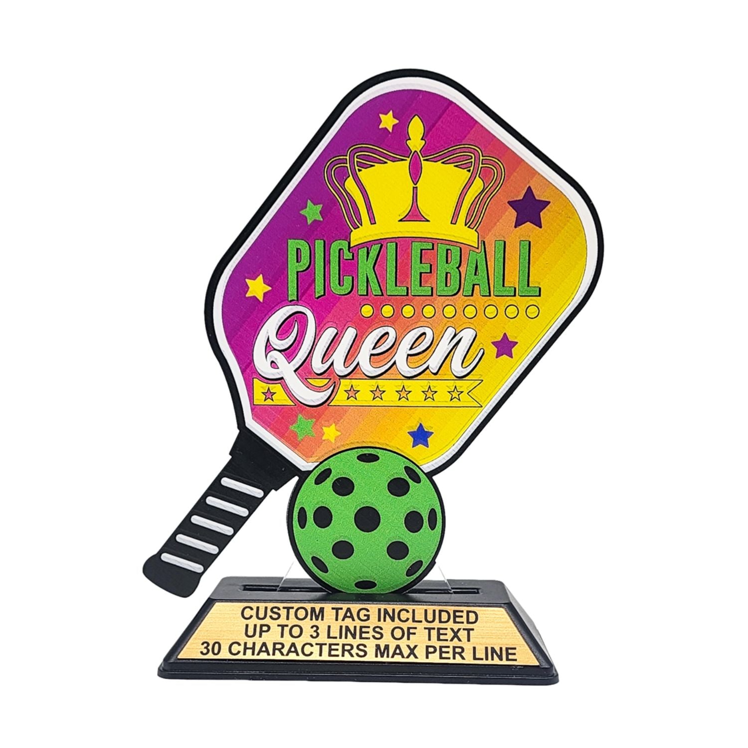 Customizable Pickleball Award Winning Prize Competitions and Tournaments Players