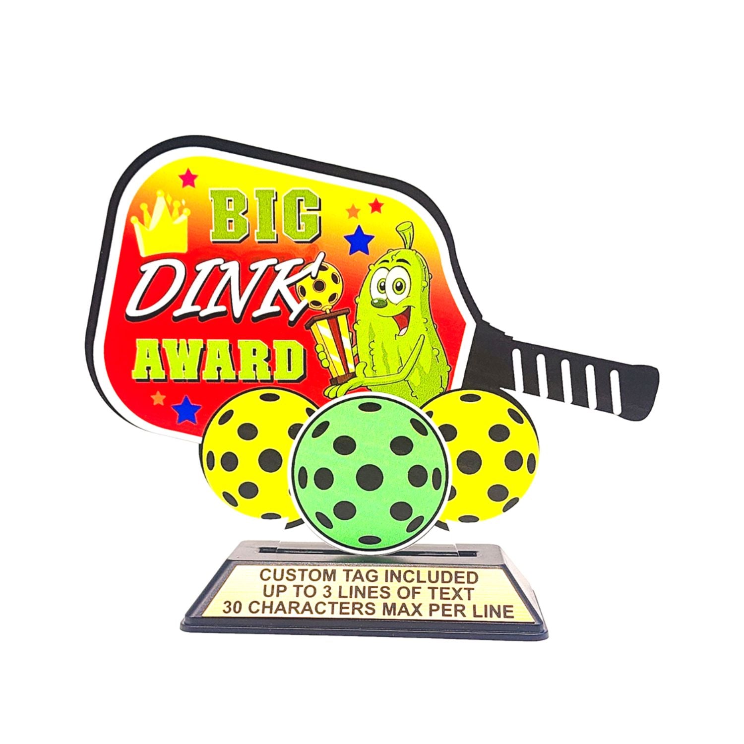 Customizable Pickleball Award Winning Prize Competitions and Tournaments Players