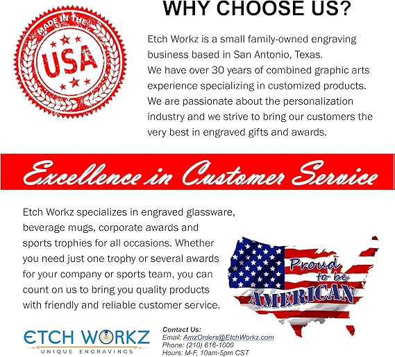 Etch Workz Football Star Trophy | 5.5" Bronze Finish Customize Resin Award