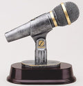 Etch Workz Resin Microphone Trophy | Award for Speaker, Promoter, DJ, or Singer