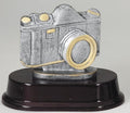 Etch Workz Engraved 3D Photo Camera Trophy | 5" Silver Finish Photography Award