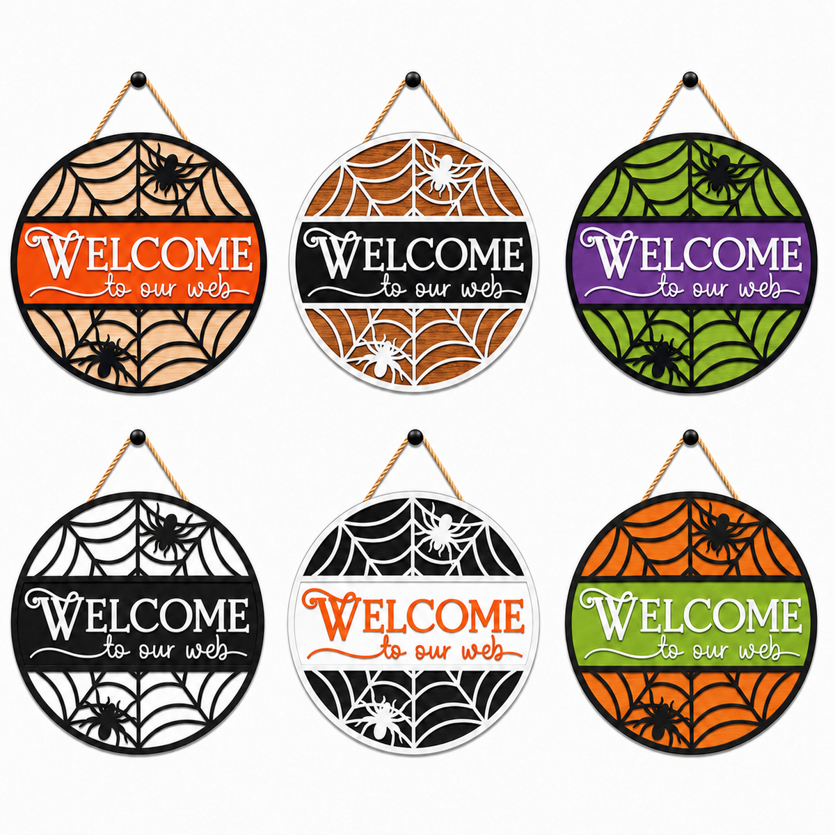 Welcome To Our Web Door Hanger DHHW005
