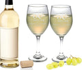 Etch Workz Custom Engraved Anniversary Wine Glasses - Set of 2 (White Wine)